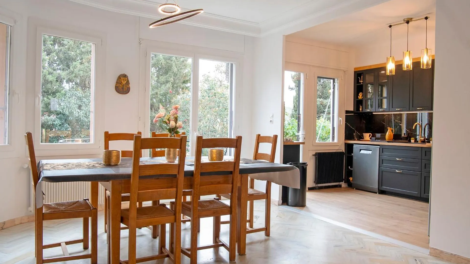 히에레 Standing De 88 M2, Grand Jardin, Wifi, Clim, Netflix, La Suzanna 빌라 0*,
